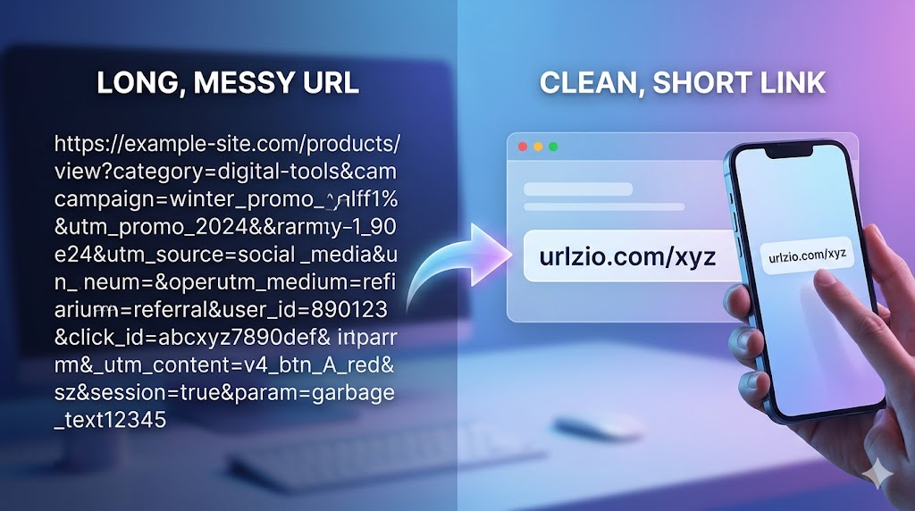 Clean Links, Higher Trust: Use URLzio – The Best Free URL Shortener in 2026